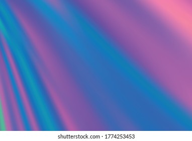 Dark Multicolor vector blurred shine abstract texture. Modern abstract illustration with gradient. Completely new design for your business.