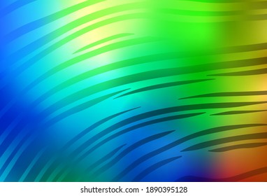 Dark Multicolor vector blurred shine abstract texture. Modern abstract illustration with gradient. Smart design for your work.