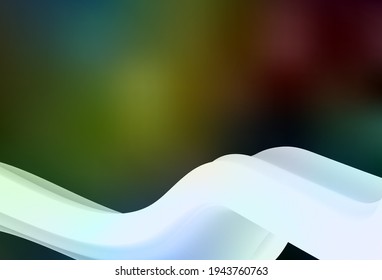 Dark Multicolor vector blurred shine abstract background. Glitter abstract illustration with gradient design. New style design for your brand book.