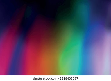 Dark Multicolor vector blurred shine abstract texture. An elegant bright illustration with gradient. New style design for your brand book.