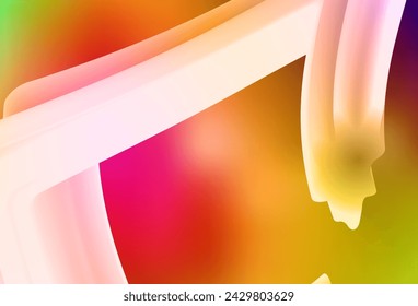 Dark Multicolor vector blurred shine abstract texture. Colorful abstract illustration with gradient. New design for your business.