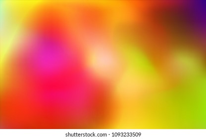 Dark Multicolor vector blurred template. Brand-new colored illustration in blurry style with gradient. The textured pattern can be used for background.
