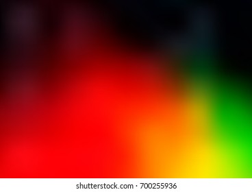 Dark Multicolor vector blurred template. An elegant bright illustration with gradient. The textured pattern can be used for background.