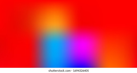 Dark Multicolor vector blurred texture. Abstract colorful illustration with blur gradient. Best choice for your design.