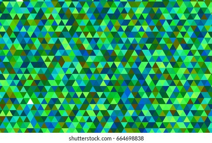 Dark Multicolor vector blurry triangle template. An elegant bright illustration with gradient. Brand-new design for your business.