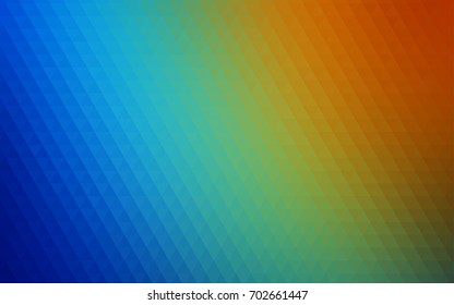Dark Multicolor vector blurry triangle background. Shining colored illustration in a brand-new style. The template can be used as a background for cell phones.