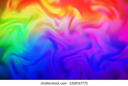 Dark Multicolor vector colorful abstract texture. Shining colored illustration in smart style. The best blurred design for your business.
