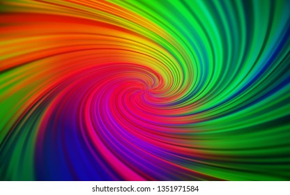 Dark Multicolor vector colorful abstract texture. Colorful abstract illustration with gradient. The best blurred design for your business.