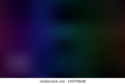 Dark Multicolor vector colorful abstract background. Glitter abstract illustration with gradient design. Elegant background for a brand book.