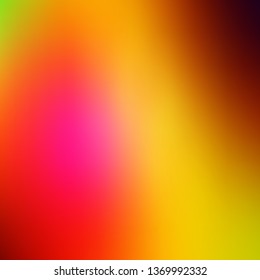 Dark Multicolor vector colorful abstract background. Shining colorful illustration in blur style. Best design for your business.
