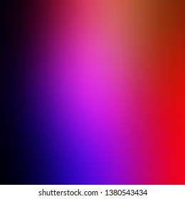 Dark Multicolor vector colorful abstract background. New colorful illustration in blur style with gradient. Base for your app design.