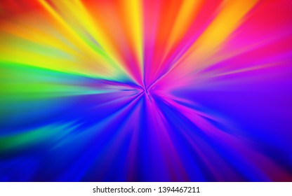 Dark Multicolor vector colorful abstract texture. Colorful abstract illustration with gradient. Blurred design for your web site.