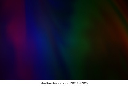 Dark Multicolor vector colorful abstract texture. A completely new colored illustration in blur style. Elegant background for a brand book.