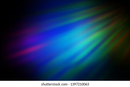 Dark Multicolor vector colorful abstract texture. Abstract colorful illustration with gradient. Background for a cell phone.