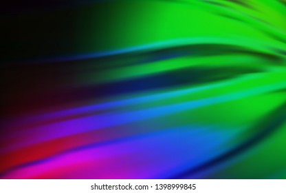 Dark Multicolor vector colorful abstract texture. Creative illustration in halftone style with gradient. New design for your business.
