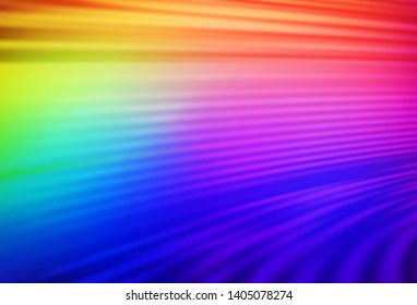 Dark Multicolor vector colorful abstract texture. Shining colored illustration in smart style. The best blurred design for your business.