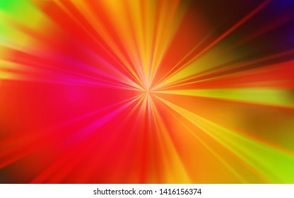 Dark Multicolor vector colorful abstract background. Modern abstract illustration with gradient. Background for designs.