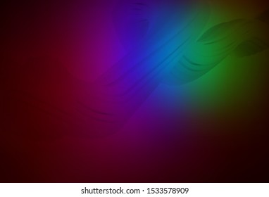 Dark Multicolor vector colorful abstract texture. Modern abstract illustration with gradient. Completely new design for your business.