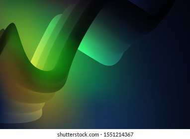 Dark Multicolor vector colorful abstract texture. New colored illustration in blur style with gradient. New style for your business design.