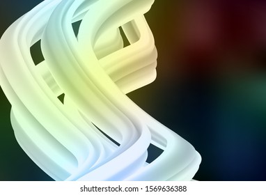 Dark Multicolor vector colorful abstract texture. Glitter abstract illustration with gradient design. Blurred design for your web site.