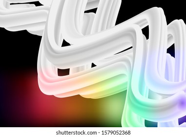 Dark Multicolor vector colorful abstract texture. Glitter abstract illustration with gradient design. The best blurred design for your business.