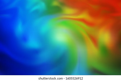 Dark Multicolor vector colorful abstract background. Abstract colorful illustration with gradient. Elegant background for a brand book.