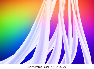 Dark Multicolor vector colorful abstract background. Modern abstract illustration with gradient. Completely new design for your business.