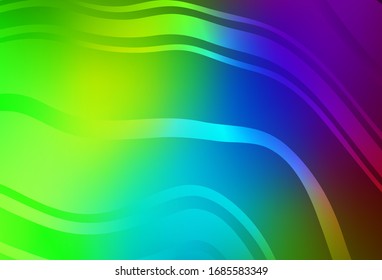 Fondo abstracto de color vectorial oscuro Multicolor. Ilustración colorida en estilo abstracto con degradado. Nuevo diseño de estilo para su libro de marca.