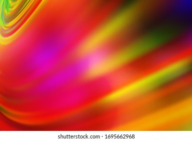 Dark Multicolor vector colorful abstract texture. Creative illustration in halftone style with gradient. Elegant background for a brand book.