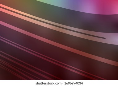 Dark Multicolor vector colorful abstract texture. Colorful abstract illustration with gradient. New way of your design.