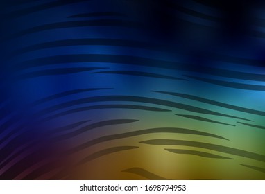 Dunkle Multi-Vektorillustration bunt abstrakte Textur. Abstrakte Illustration mit Farbverlauf-Design. Neues Design für Ihr Markenbuch.