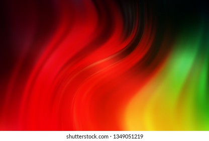 Dark Multicolor vector colorful blur background. Glitter abstract illustration with gradient design. Smart design for your work.