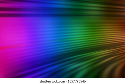Dark Multicolor vector colorful blur backdrop. A completely new colored illustration in blur style. The best blurred design for your business.