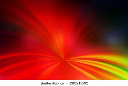 Dark Multicolor vector colorful blur background. Modern abstract illustration with gradient. New style for your business design.