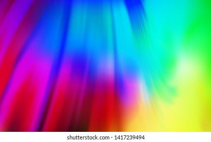 Dark Multicolor vector colorful blur backdrop. Abstract colorful illustration with gradient. New design for your business.