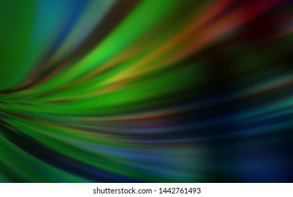 Dark Multicolor vector colorful blur backdrop. New colored illustration in blur style with gradient. Background for a cell phone.