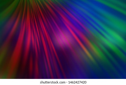 Dark Multicolor vector colorful blur backdrop. New colored illustration in blur style with gradient. Background for a cell phone.