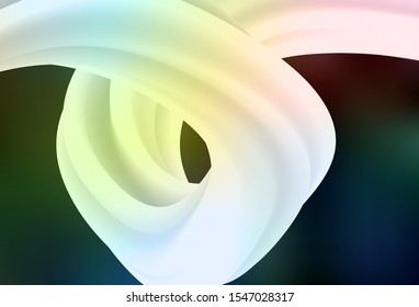 Dark Multicolor vector colorful blur backdrop. Shining colorful illustration in smart style. Smart design for your work.