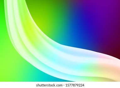 Dark Multicolor vector colorful blur backdrop. Abstract colorful illustration with gradient. Blurred design for your web site.