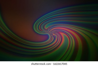 Dark Multicolor vector colorful blur background. Shining colored illustration in smart style. New design for your business.