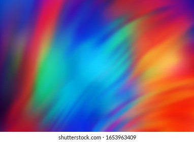 Fondo nítido oscuro multicolor vectorial y colorido. Brillante ilustración colorida de estilo elegante. Nueva forma de tu diseño.