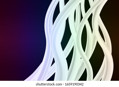 Fondo nítido oscuro multicolor vectorial y colorido. Ilustración colorida en estilo abstracto con degradado. Nuevo diseño de estilo para su libro de marca.