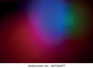 Fondo de desenfoque colorido del vector multicolor oscuro. Una ilustración de color completamente nueva en un estilo borroso. Fondo para los diseños.