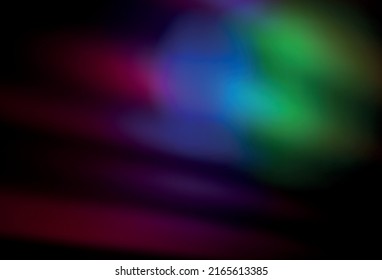 Dark Multicolor vector colorful blur background. Modern abstract illustration with gradient. Background for designs.