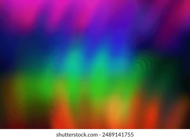Dark Multicolor vector colorful blur backdrop. A completely new colored illustration in blur style. Background for designs.