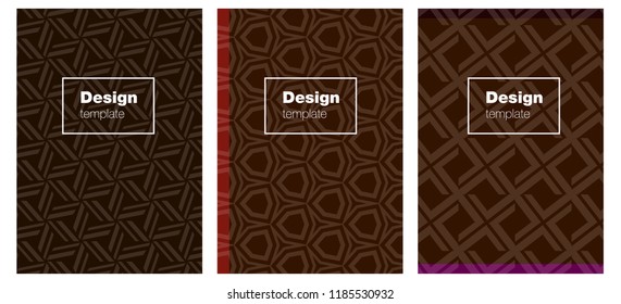 Dark Multicolor vector cover for notebooks. Blurred decorative design in abstract style with textbox. Pattern notebooks, journals.