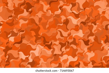 Dark Multicolor vector crooked abstract template. Brand-new colored illustration in blurry style with gradient. A completely new design for your business.