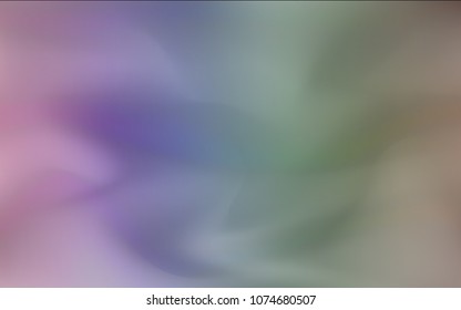 Dark Multicolor vector glossy abstract cover. Brand-new colored illustration in blurry style with gradient. The best blurred design for your business.