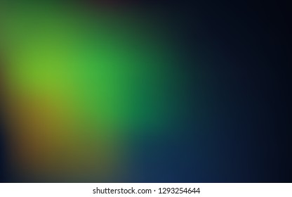 Dark Multicolor vector glossy abstract background. An elegant bright illustration with gradient. Background for designs.