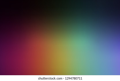 Dark Multicolor vector glossy abstract layout. Colorful abstract illustration with gradient. The best blurred design for your business.